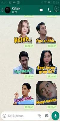 Stiker WA Ikatan Cinta Terbaru android App screenshot 2